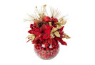 Traditional Red Gold Desk Floral.jpg